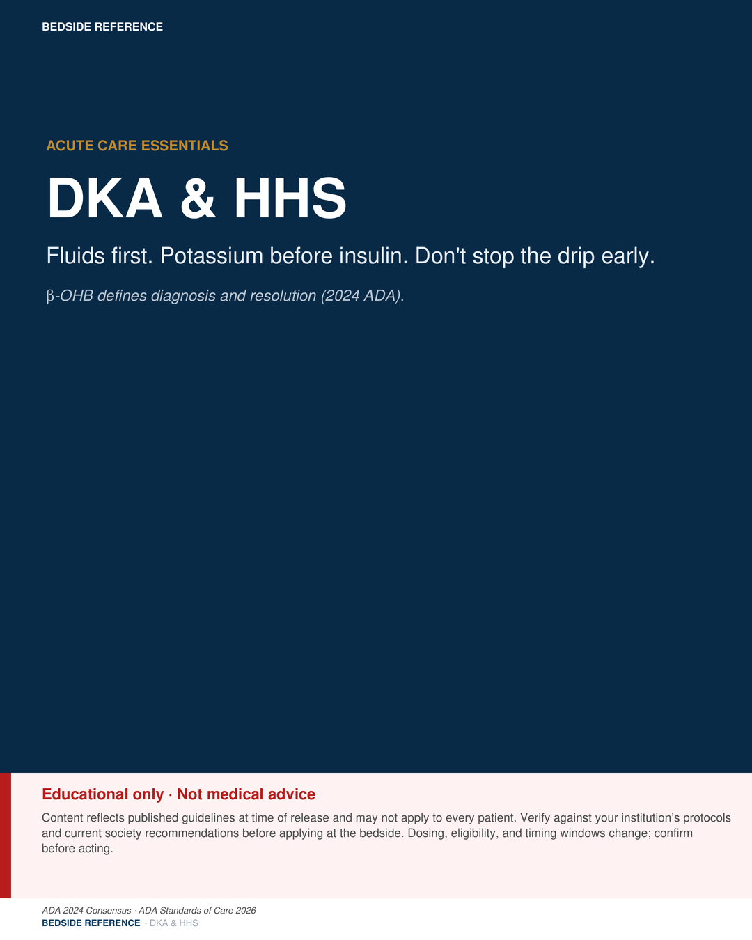 DKA & HHS.